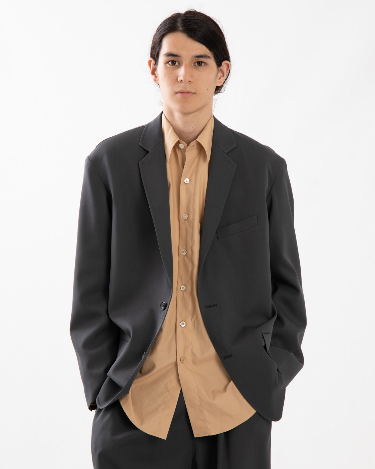 SCALE OFF WOOL JACKET