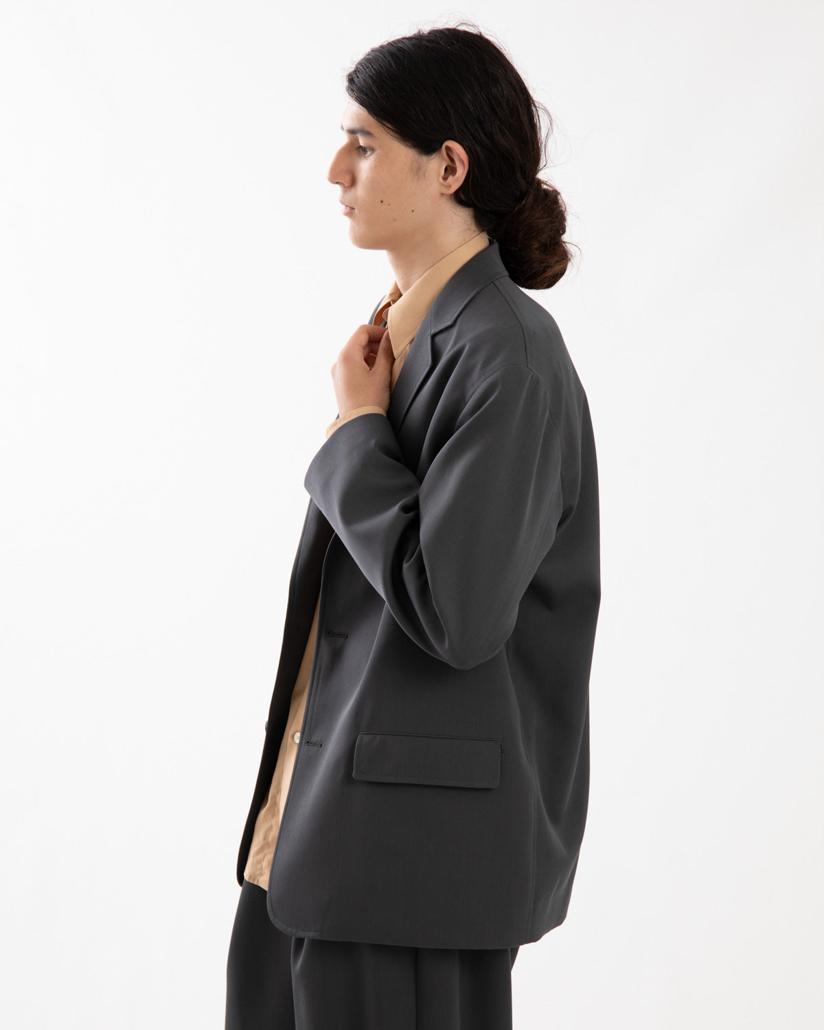 SCALE OFF WOOL JACKET