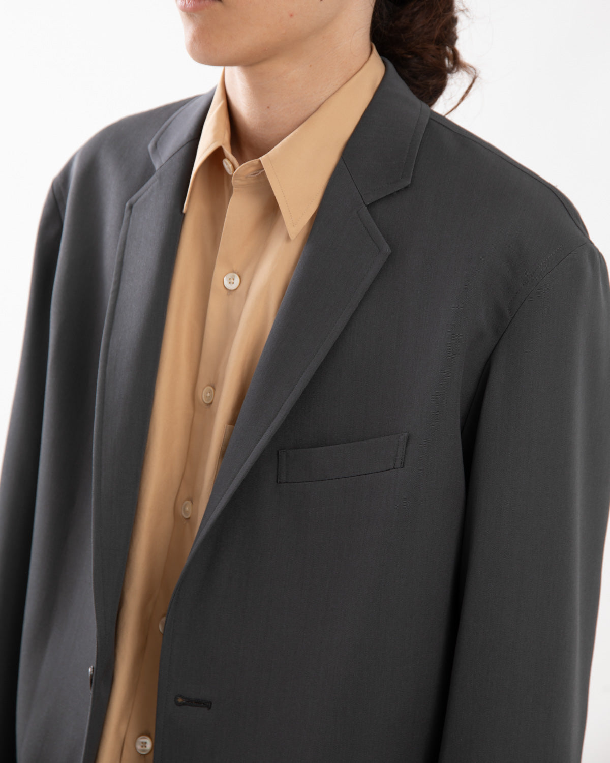 SCALE OFF WOOL JACKET