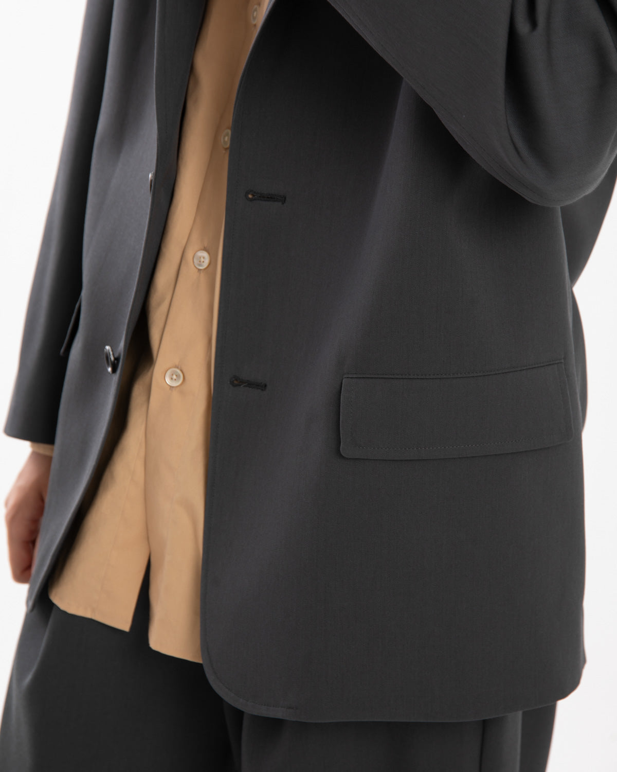SCALE OFF WOOL JACKET