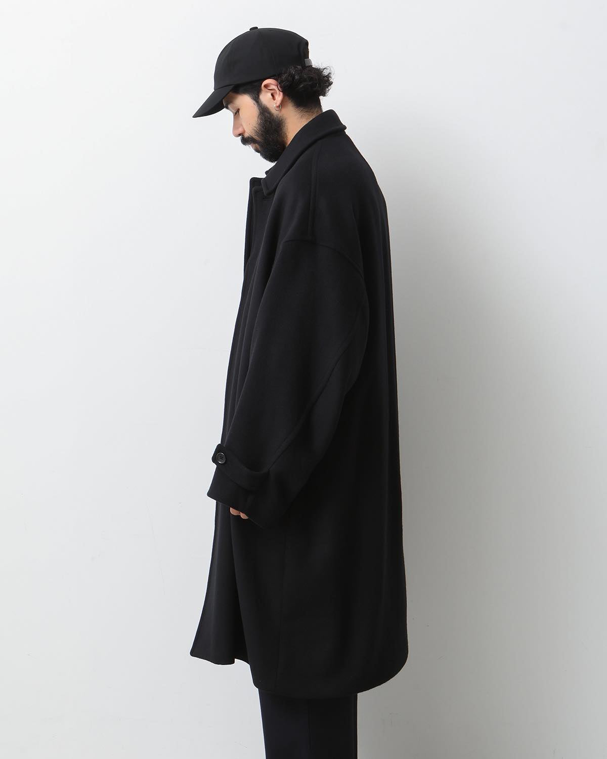 LIGHT MELTON OVERSIZED COAT