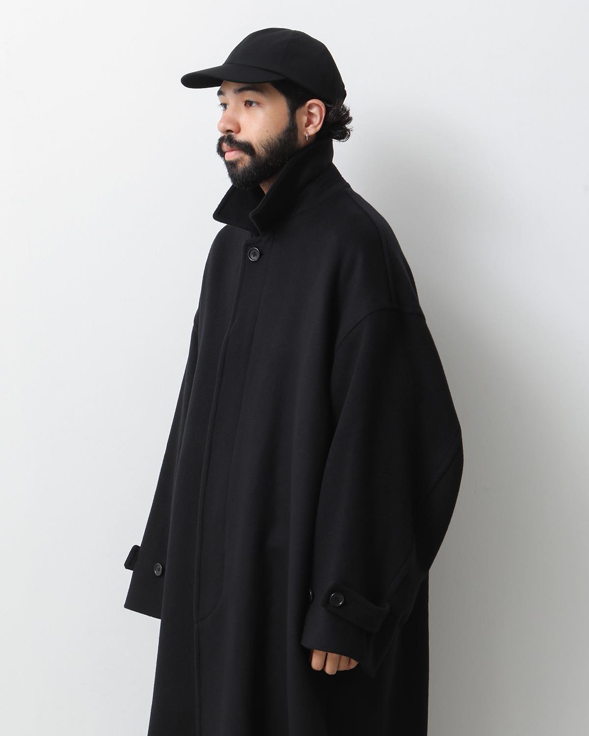 LIGHT MELTON OVERSIZED COAT