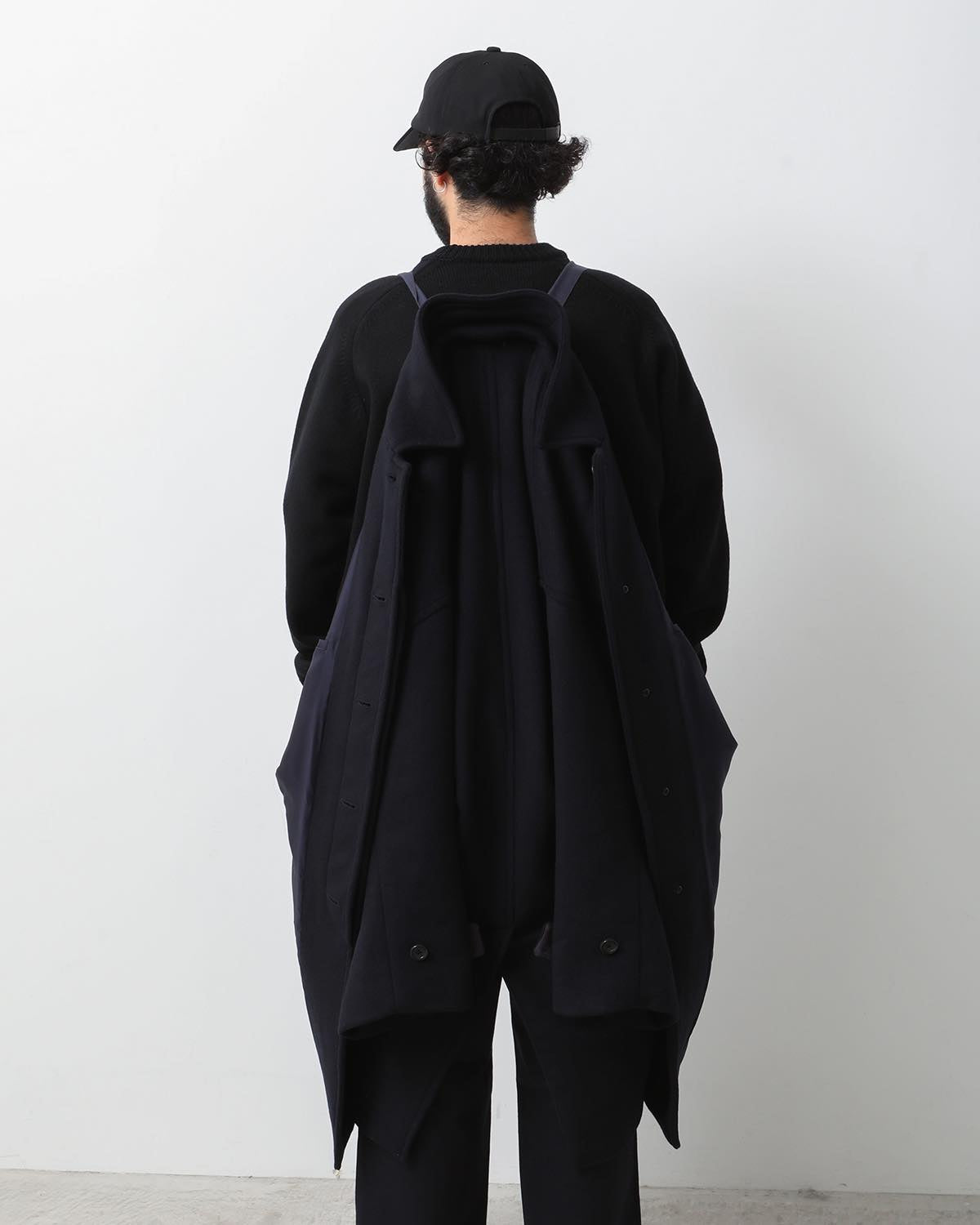 LIGHT MELTON OVERSIZED COAT