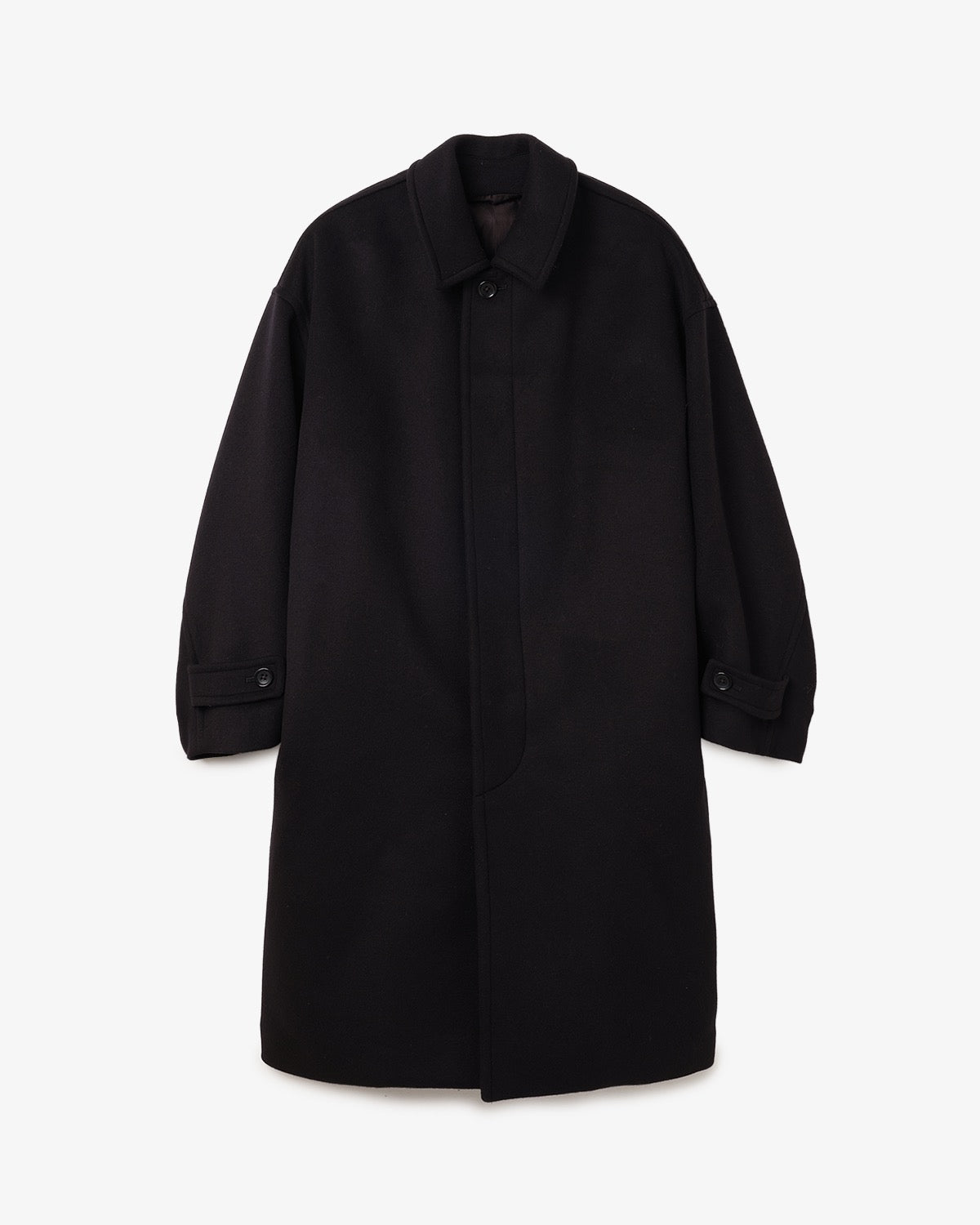 LIGHT MELTON OVERSIZED COAT