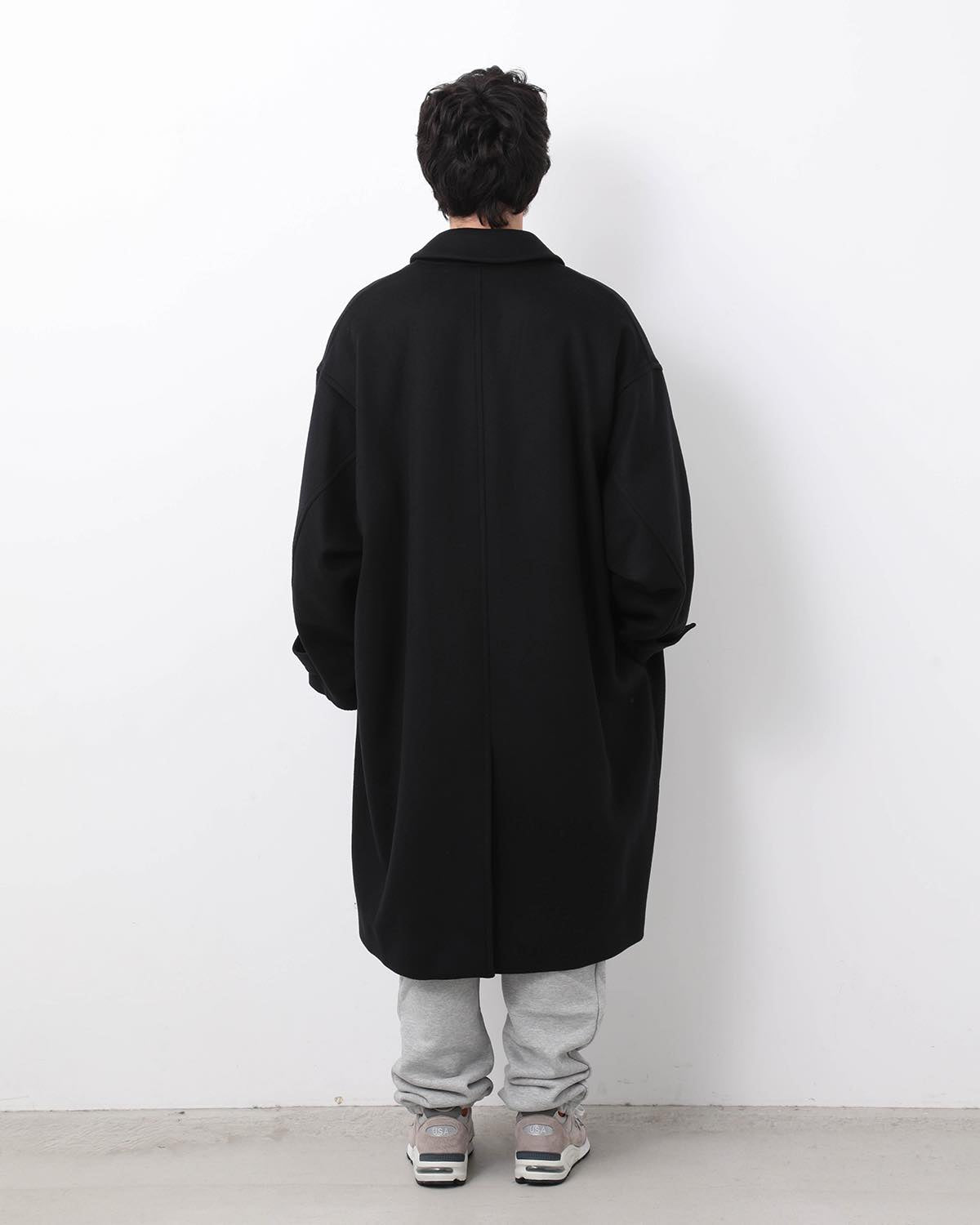 【週末限定値下中】LIGHT MELTON HOODED COAT MELTON HOODED WORK COAT | HYKE (Women
