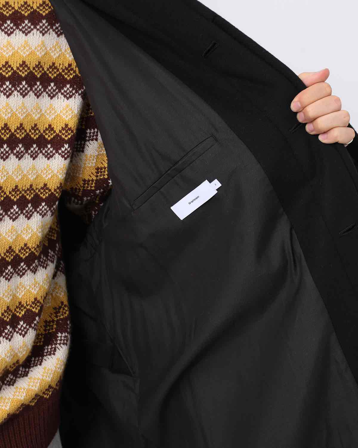 LIGHT MELTON OVERSIZED COAT