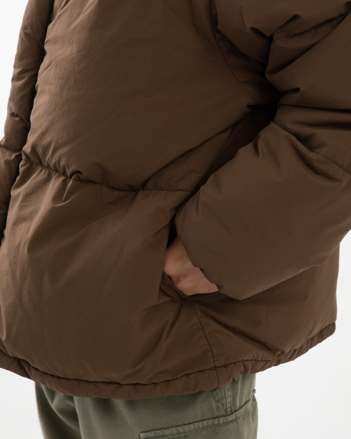 GARMENT DYED DOWN JACKET