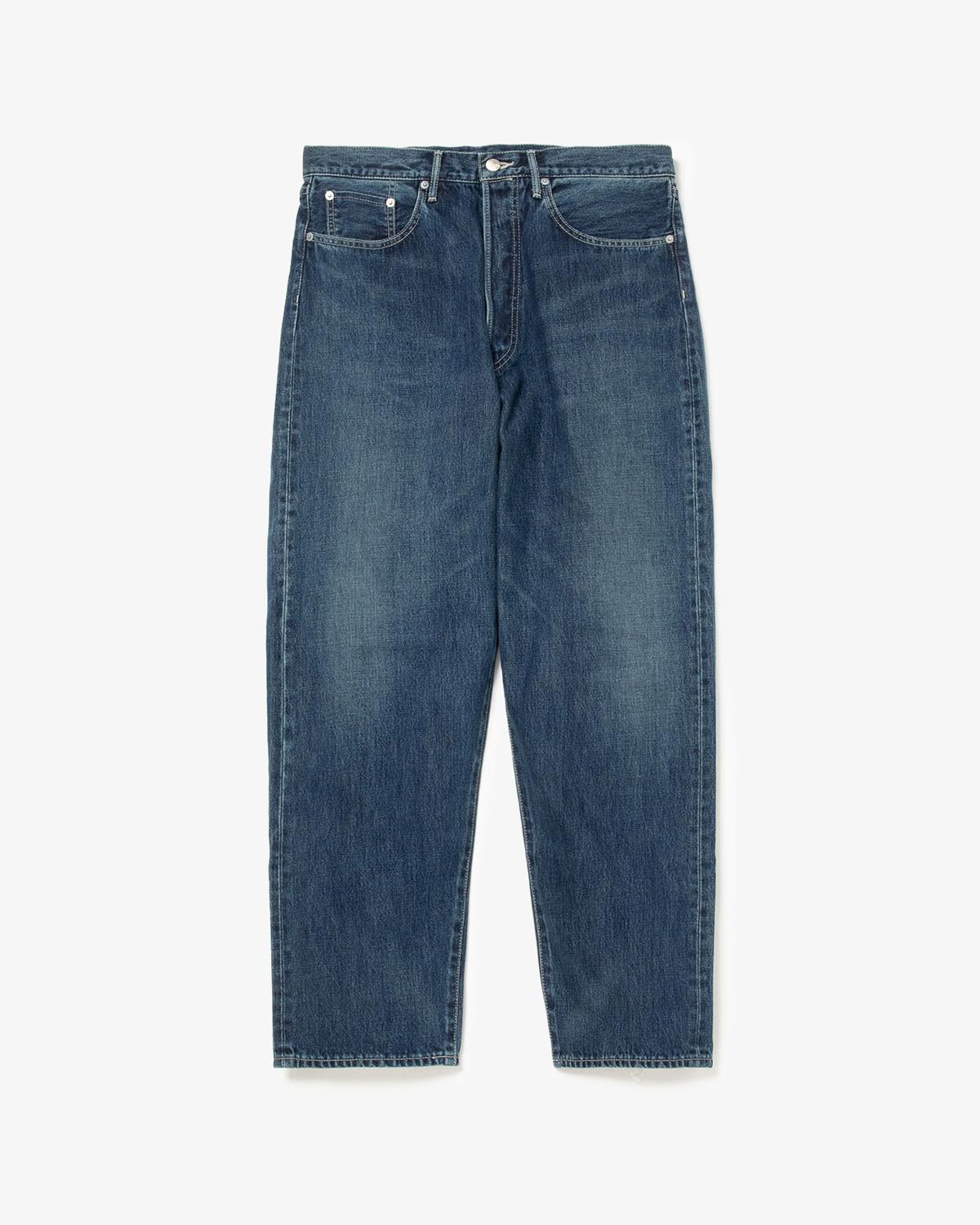 SELVAGE DENIM FIVE POCKET TAPERED PANTS