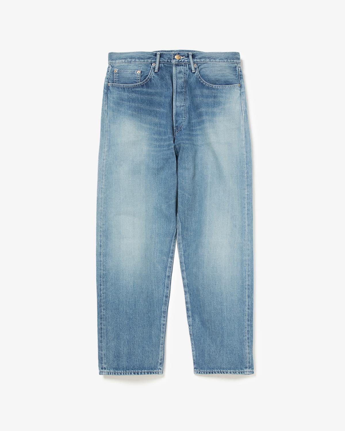 SELVAGE DENIM FIVE POCKET TAPERED PANTS