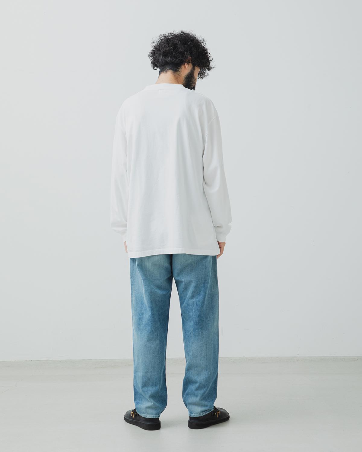 SELVAGE DENIM FIVE POCKET TAPERED PANTS