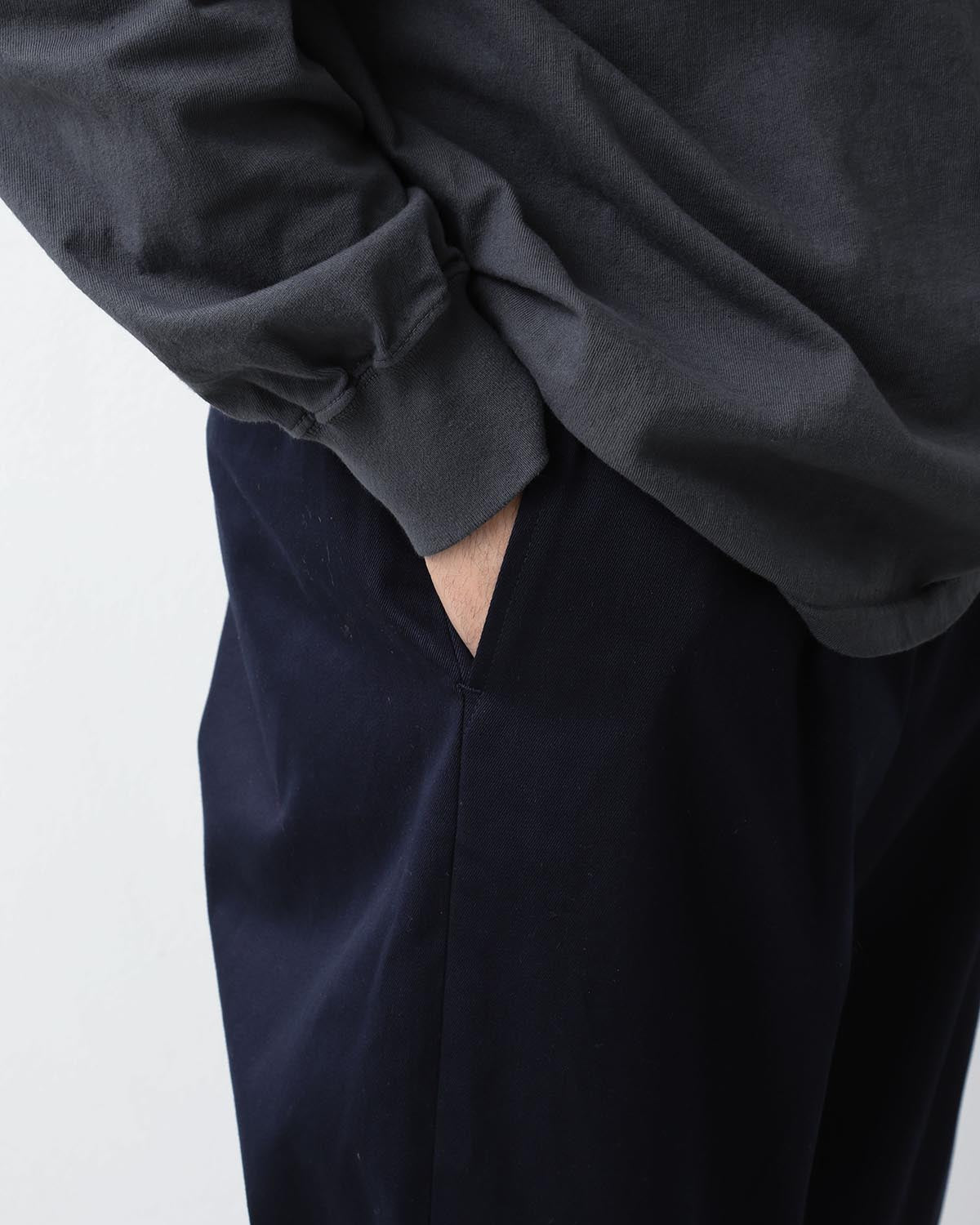 WESTPOINT CHINO WIDE STRAIGHT TROUSERS