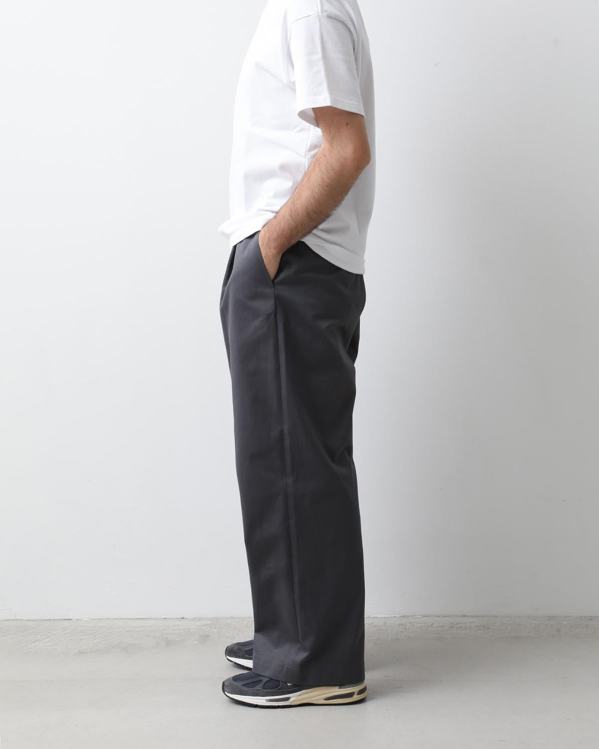 WESTPOINT CHINO WIDE STRAIGHT TROUSERS