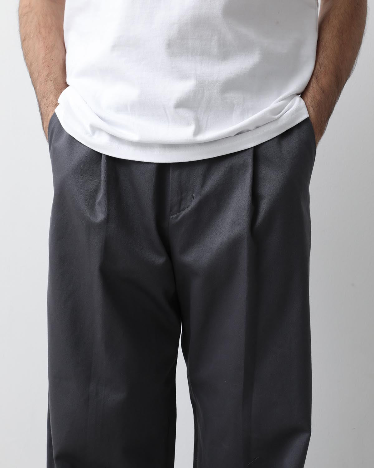 WESTPOINT CHINO WIDE STRAIGHT TROUSERS