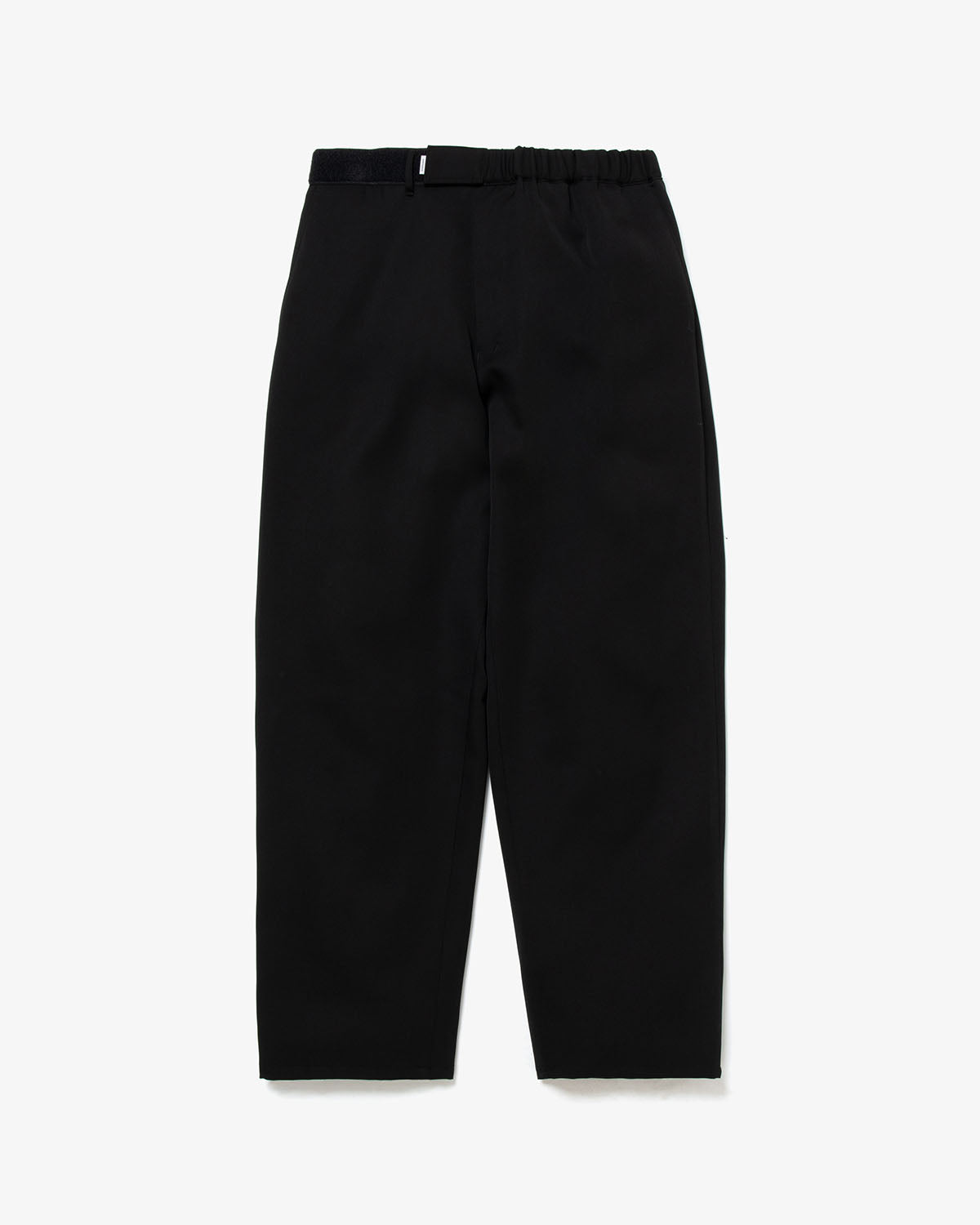 SCALE OFF WOOL WIDE TAPERED CHEF PANTS