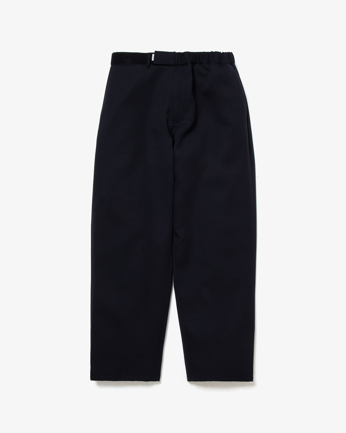 SCALE OFF WOOL WIDE TAPERED CHEF PANTS