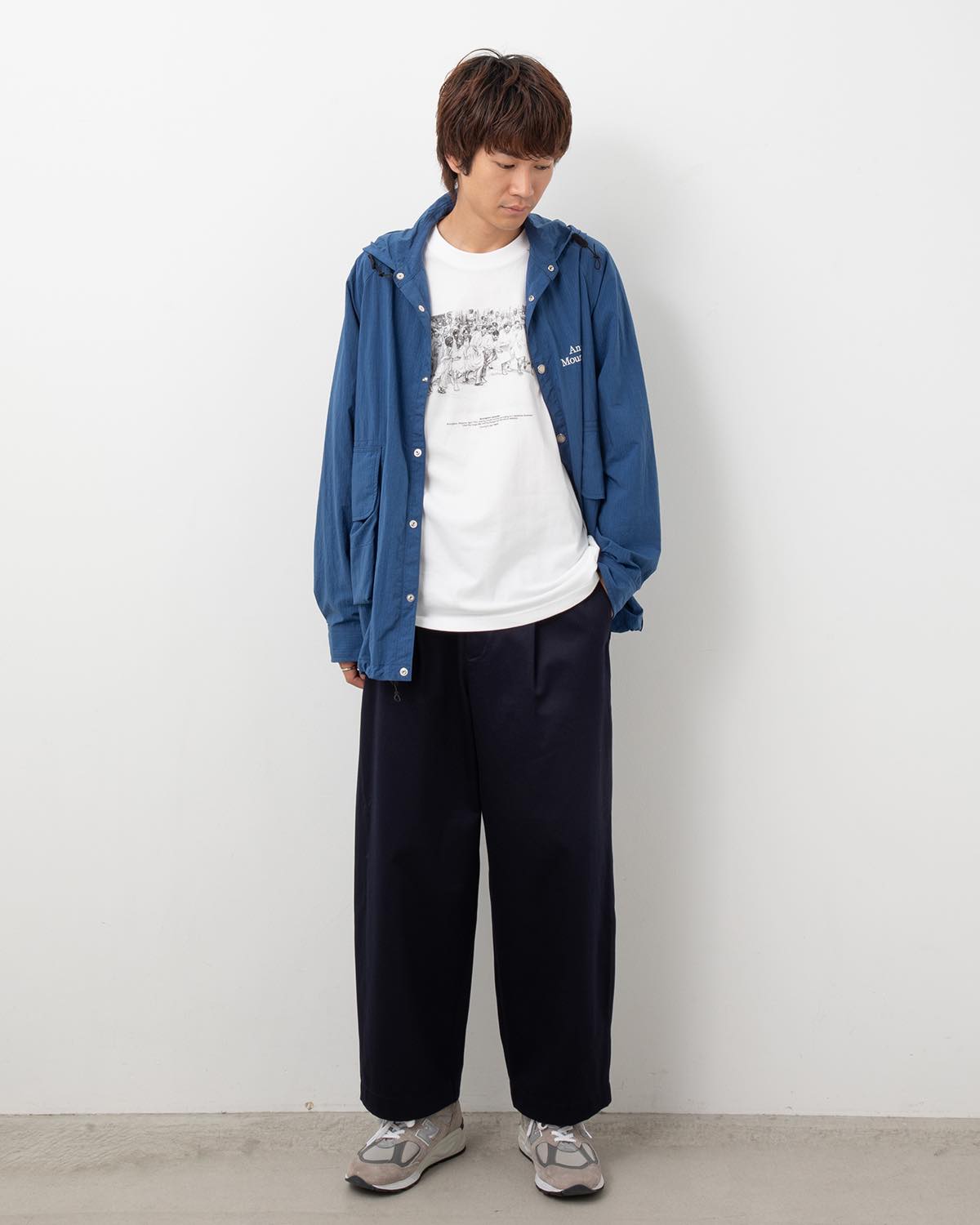 WESTPOINT CHINO WIDE TAPERED TROUSERS