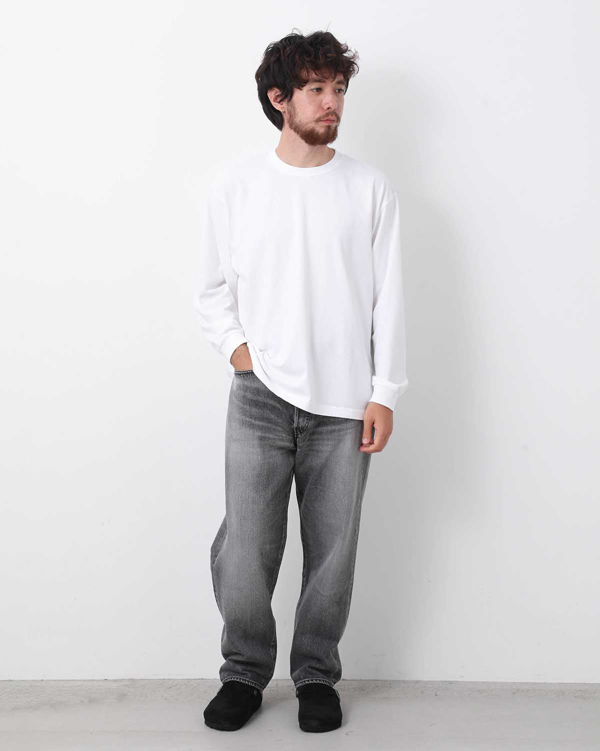 SELVAGE DENIM FIVE POCKET TAPERED PANTS