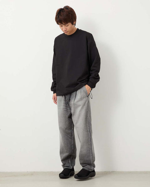 パンツ Selvage Denim Two Tuck Tapered Pants SELVAGE DENIM TWO TUCK TAPERED PANTS – COVERCHORD