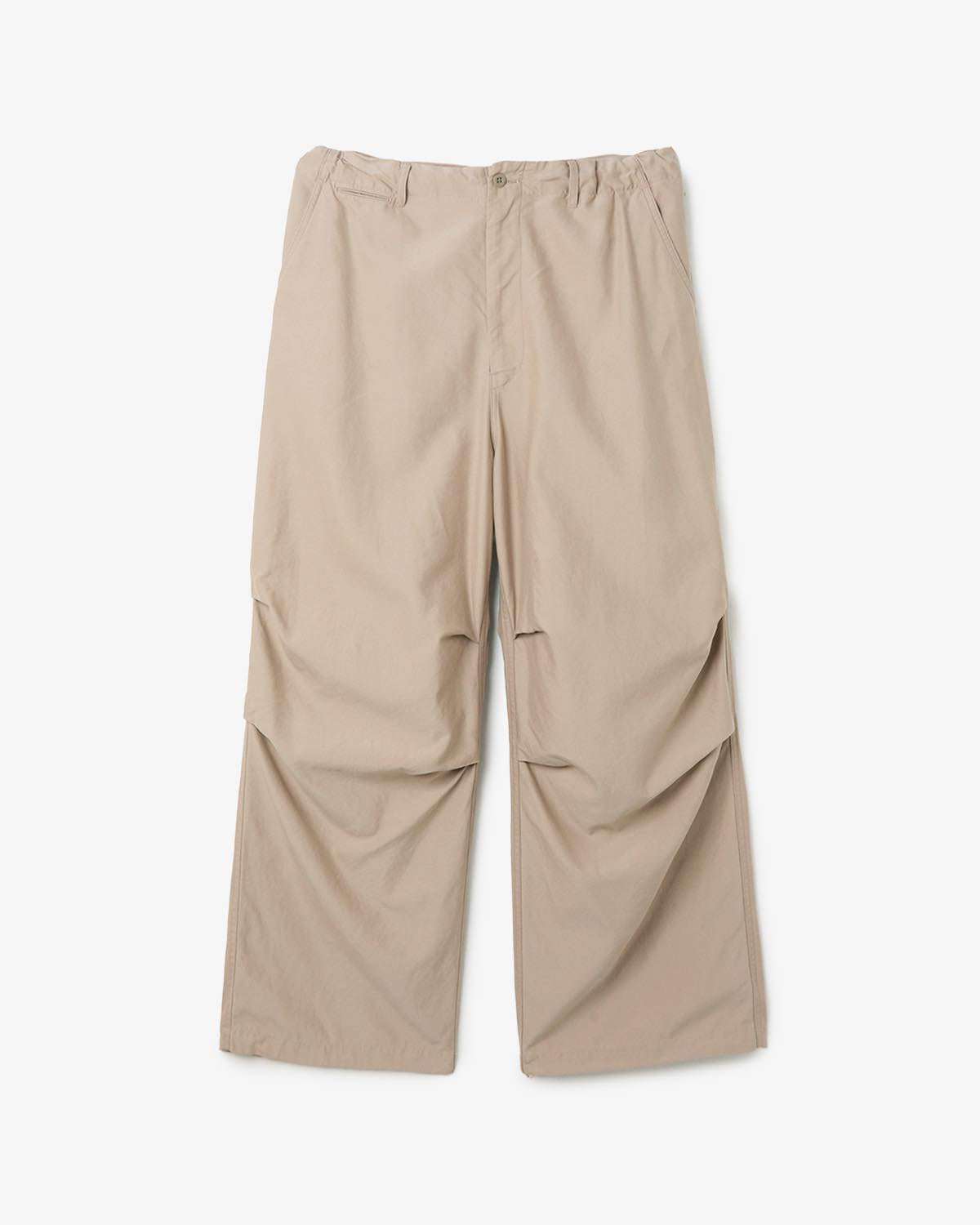 COTTON CUPRO BACK SATIN MILITARY PANTS