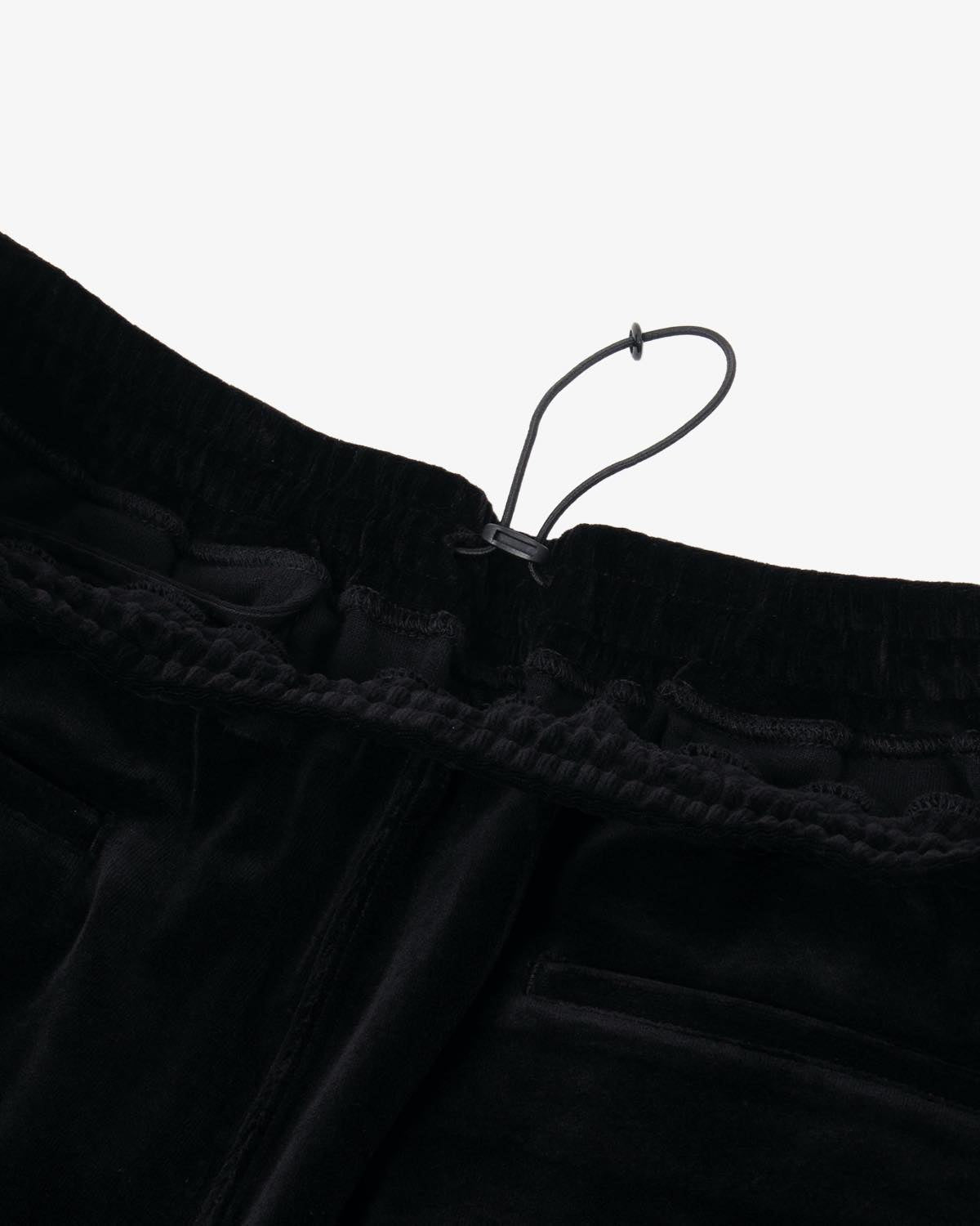 COMPACT VELOUR EASY PANTS