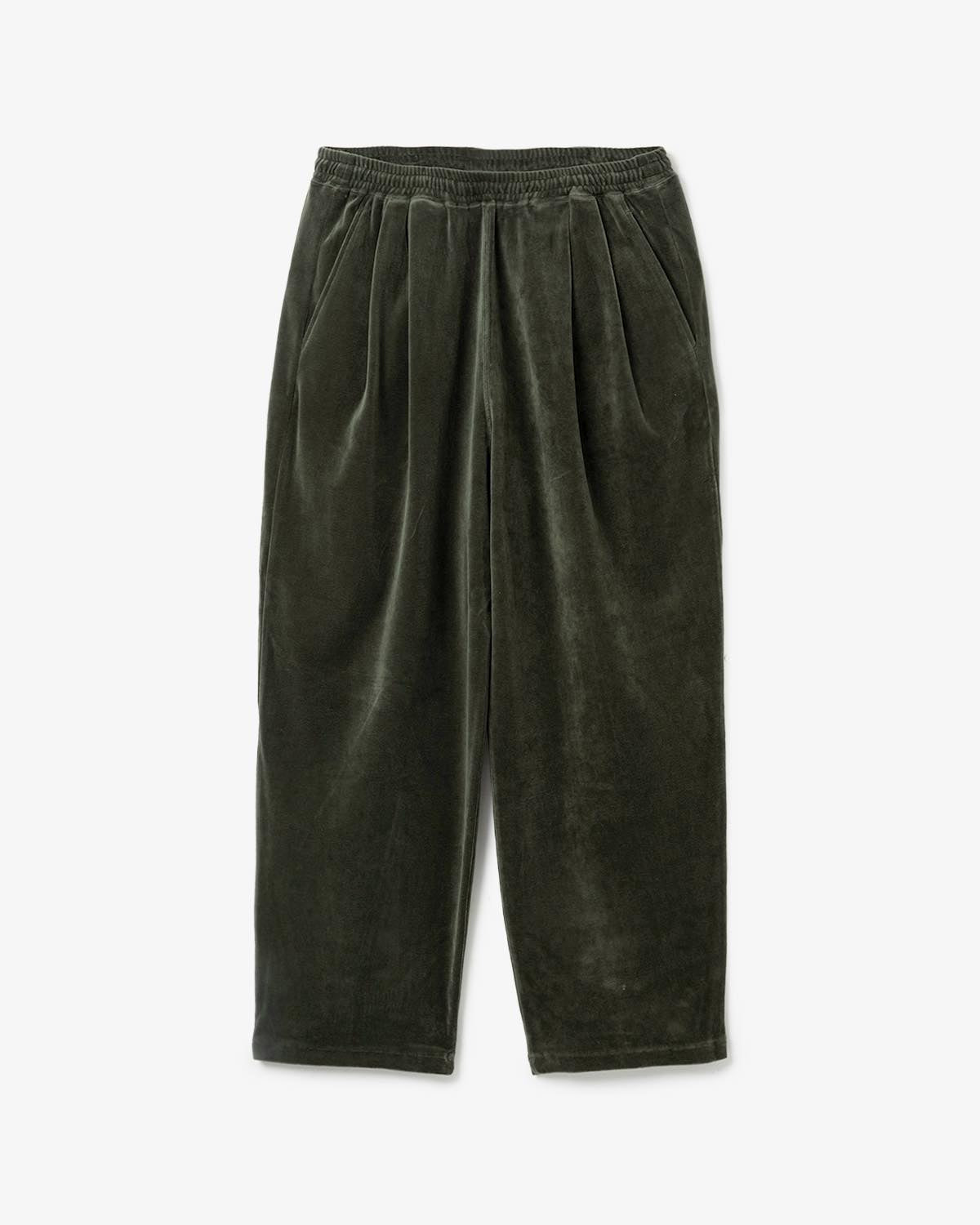 COMPACT VELOUR EASY PANTS