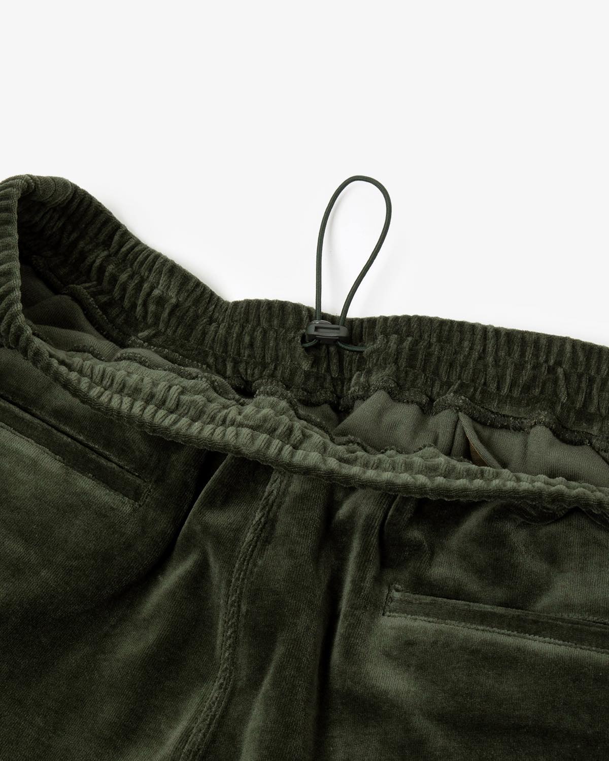 COMPACT VELOUR EASY PANTS