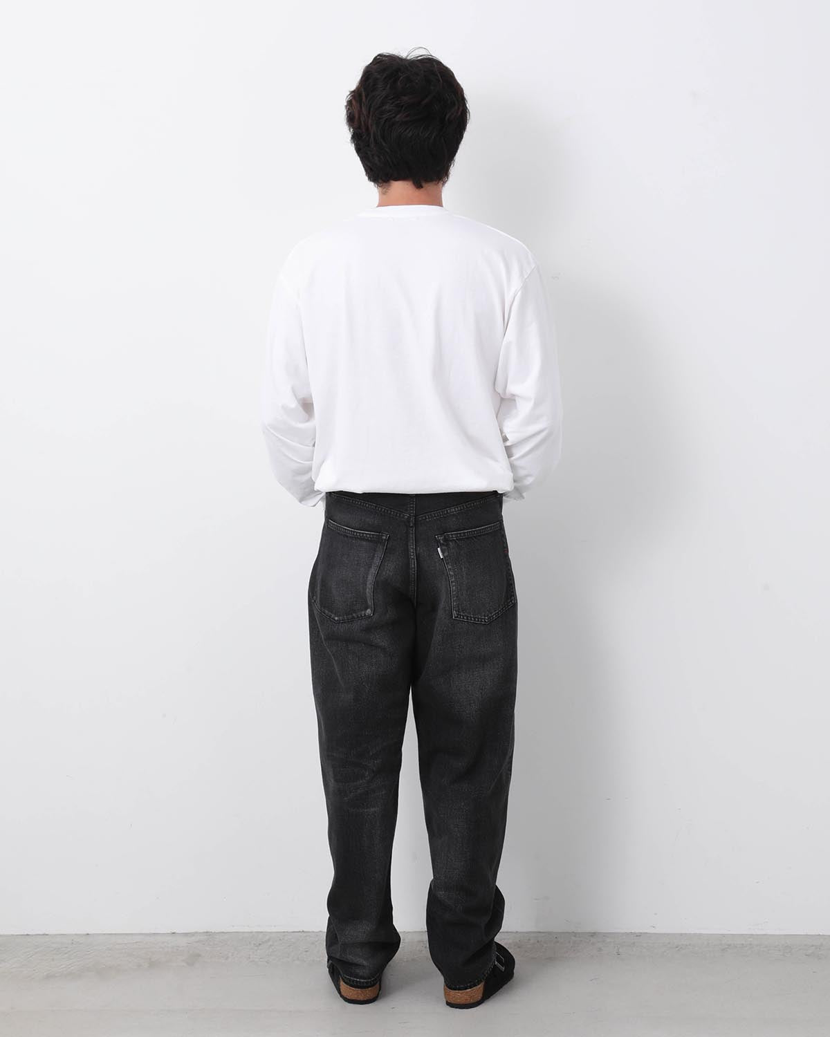 SELVAGE DENIM FIVE POCKET TAPERED PANTS