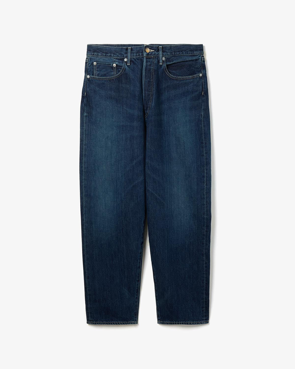 SELVAGE DENIM FIVE POCKET TAPERED PANTS