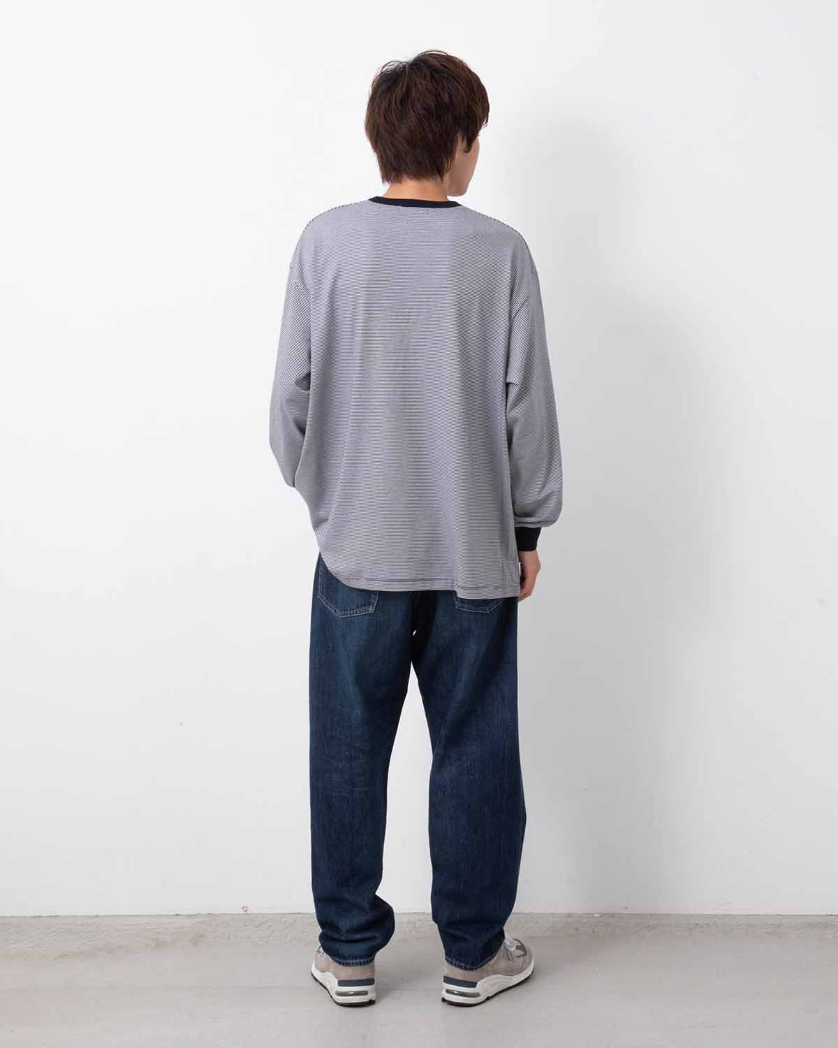 SELVAGE DENIM FIVE POCKET TAPERED PANTS