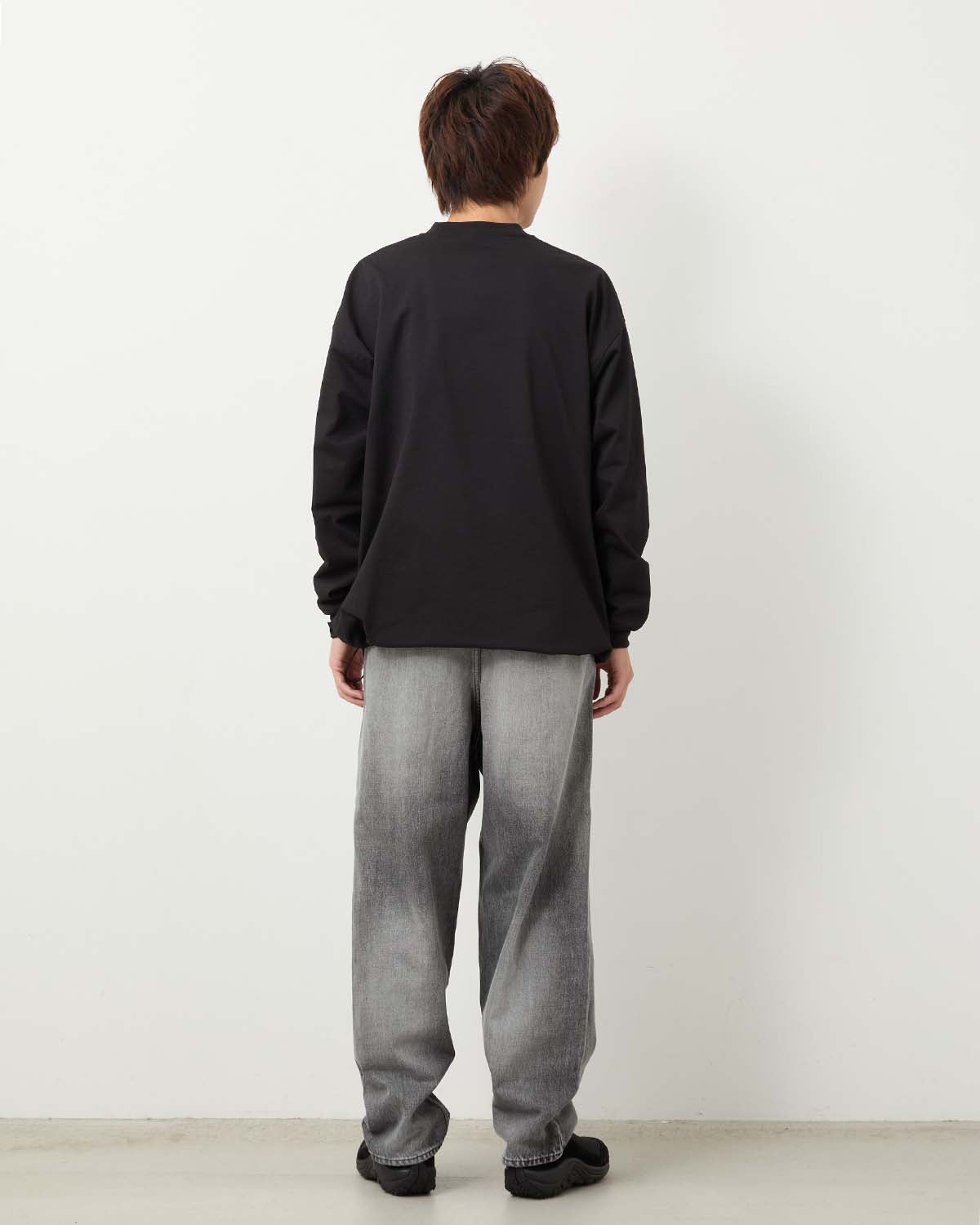 SELVAGE DENIM TWO TUCK TAPERED PANTS