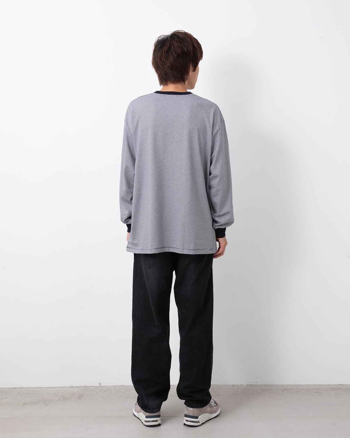 SELVAGE DENIM TWO TUCK TAPERED PANTS