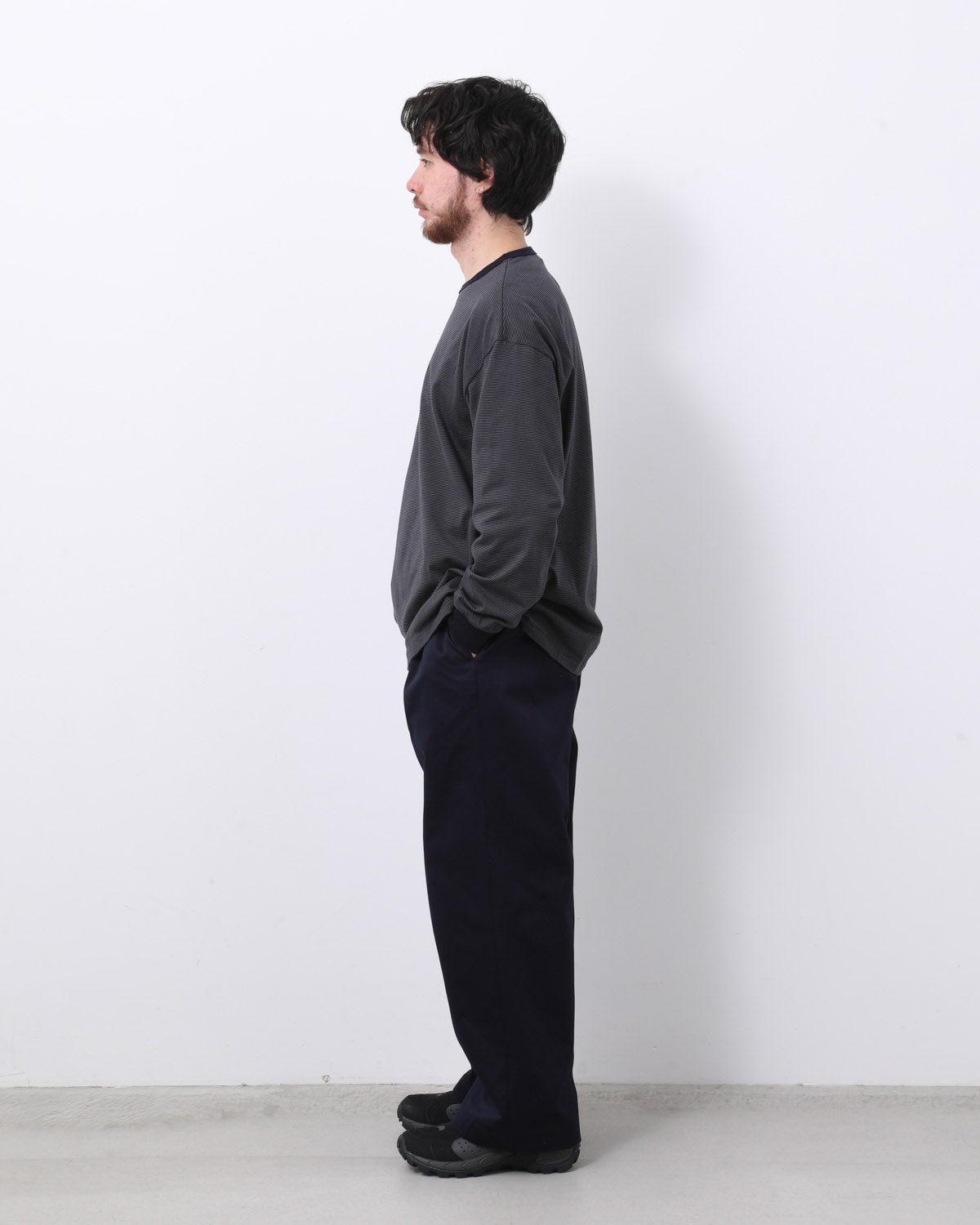 WESTPOINT CHINO WIDE STRAIGHT TROUSERS