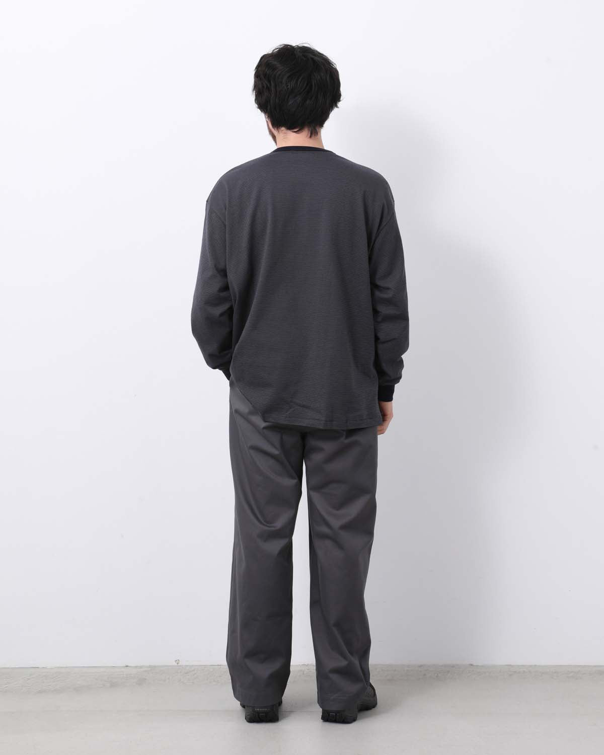 WESTPOINT CHINO WIDE STRAIGHT TROUSERS