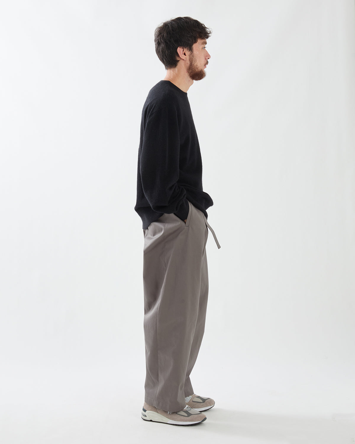 DRY WESTPOINT BARREL-FIT BELTED PANTS