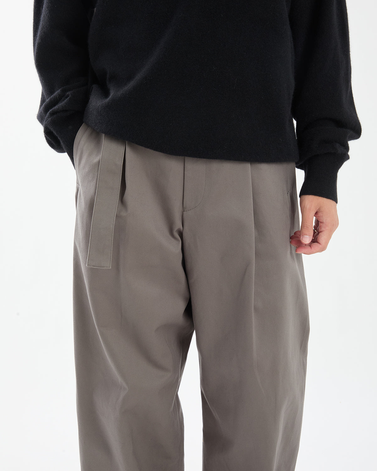 DRY WESTPOINT BARREL-FIT BELTED PANTS