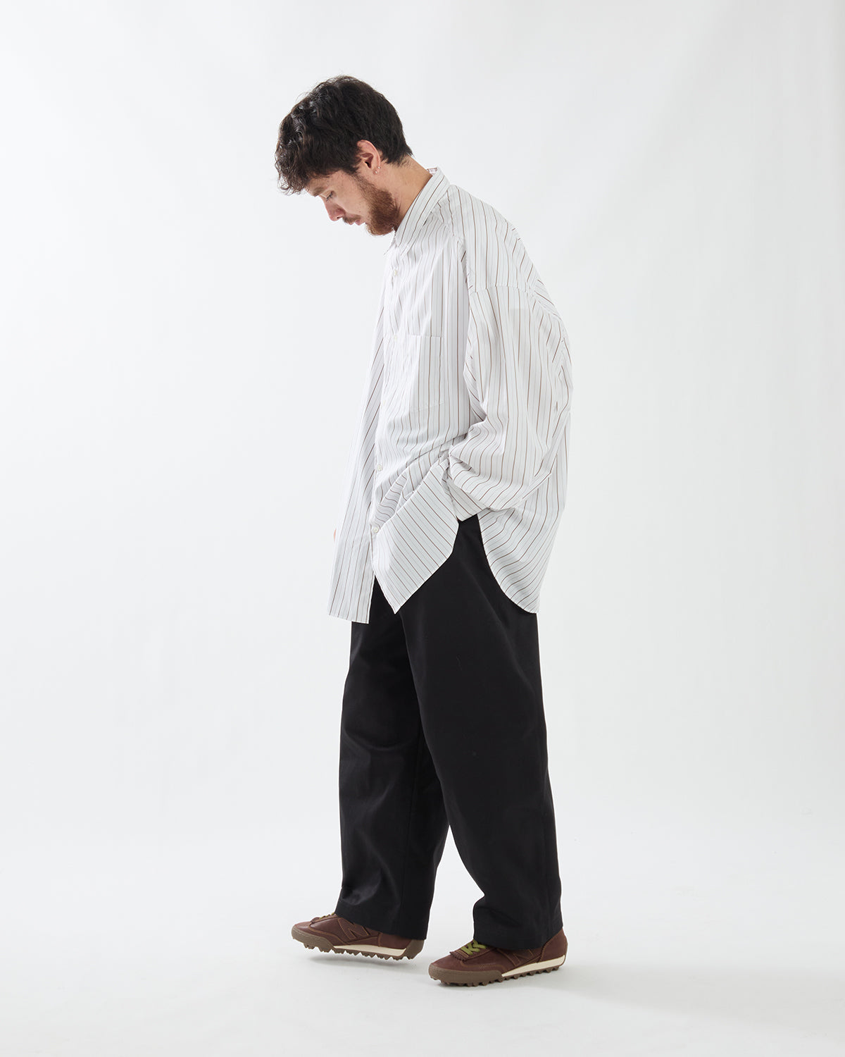 DRY WESTPOINT BARREL-FIT BELTED PANTS