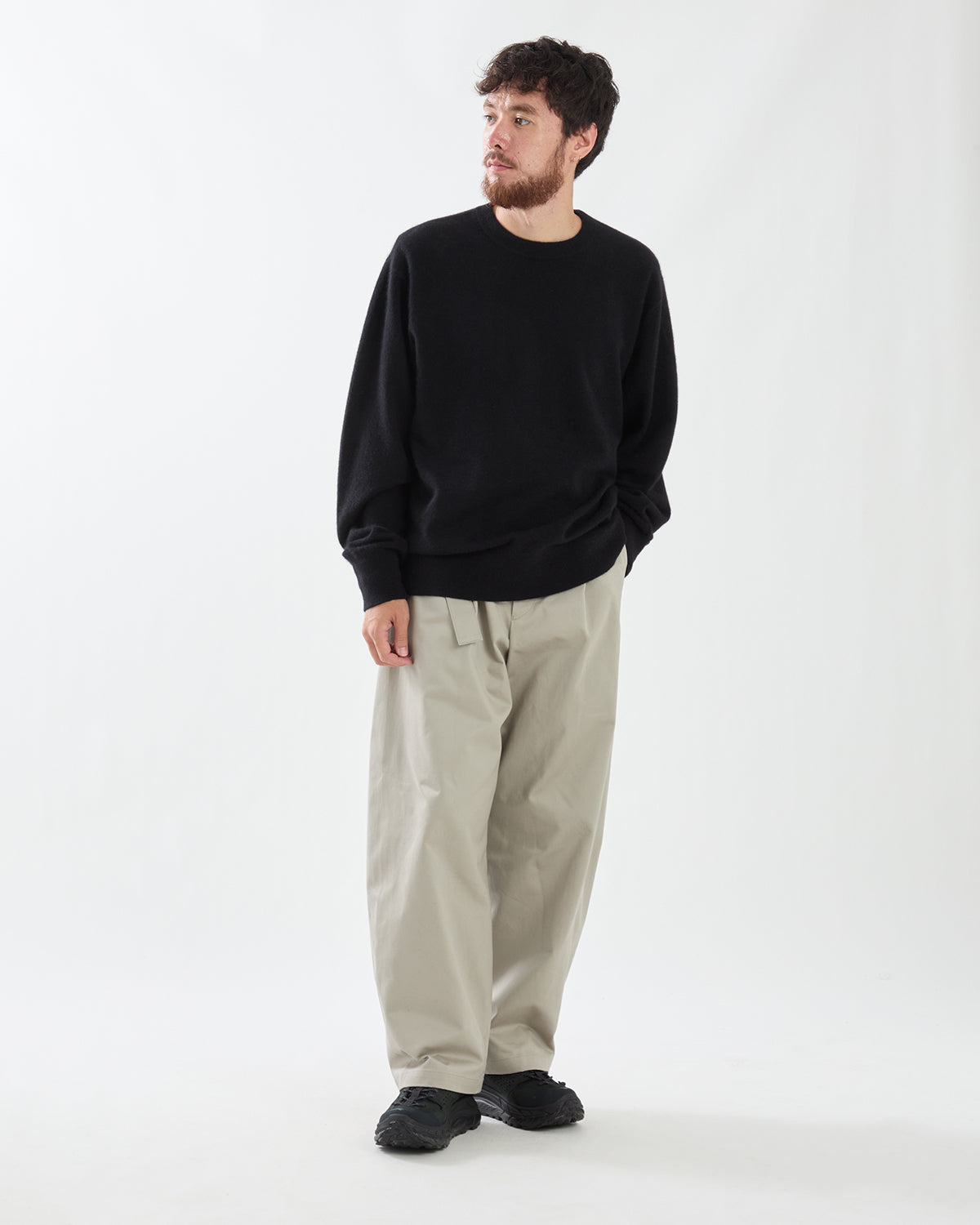 DRY WESTPOINT BARREL-FIT BELTED PANTS