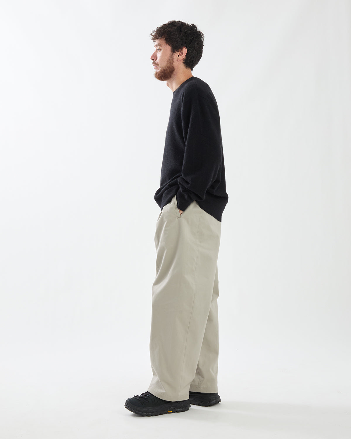 DRY WESTPOINT BARREL-FIT BELTED PANTS