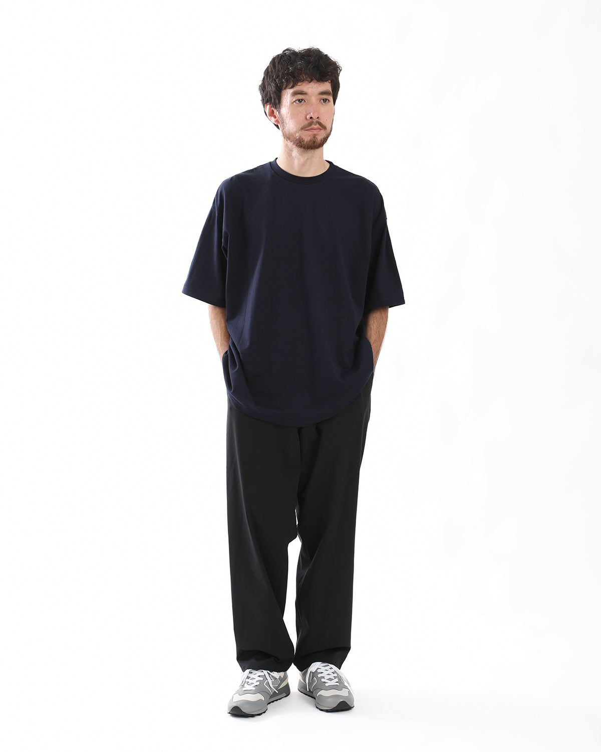 COMPACT PONTE WIDE TAPERED CHEF PANTS