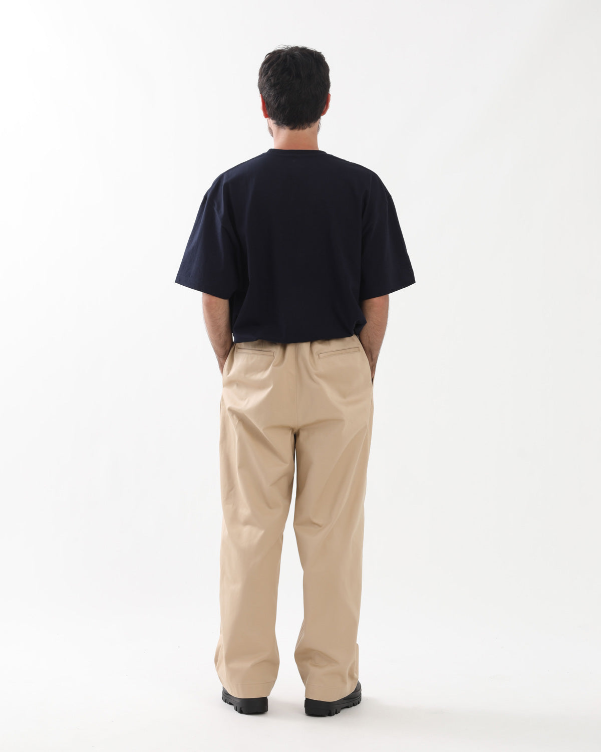 WESTPOINT CHINO WIDE STRAIGHT TROUSERS