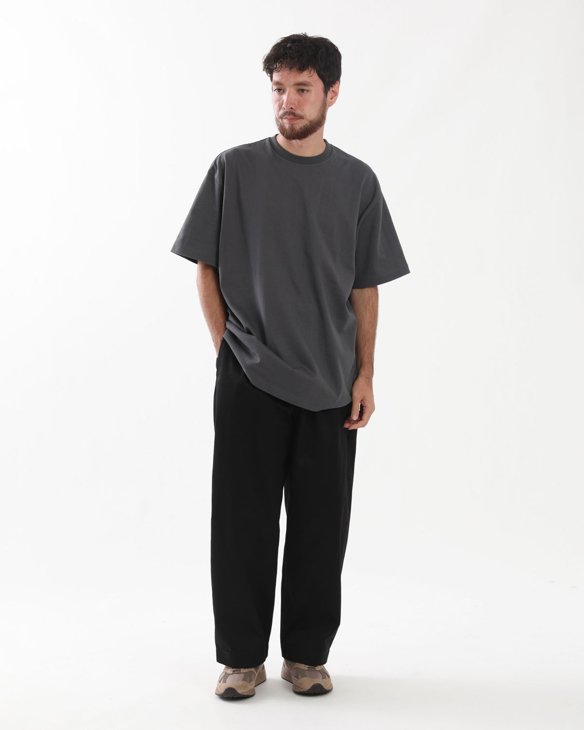 WESTPOINT CHINO WIDE TAPERED TROUSERS