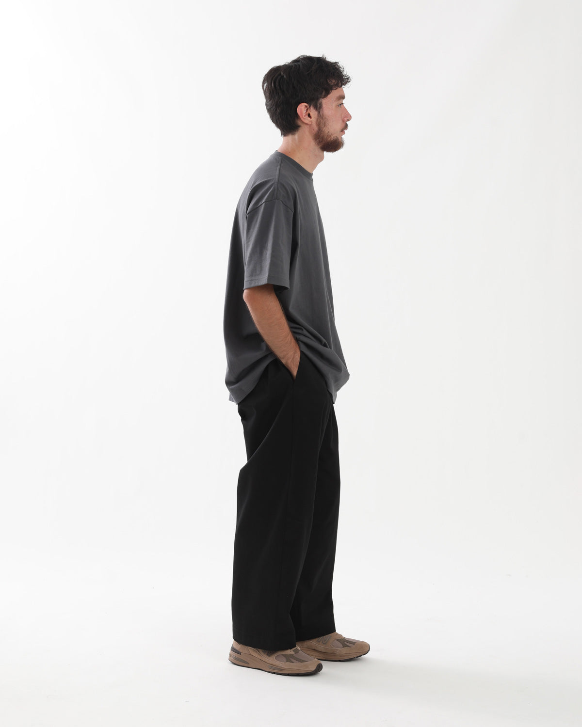 WESTPOINT CHINO WIDE TAPERED TROUSERS