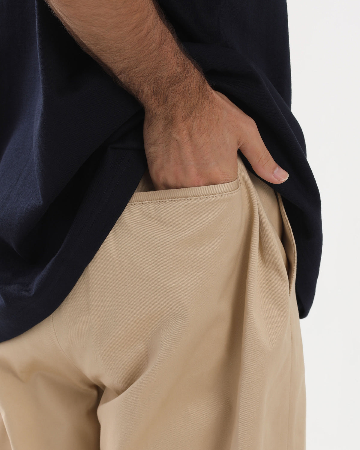 WESTPOINT CHINO WIDE TAPERED TROUSERS