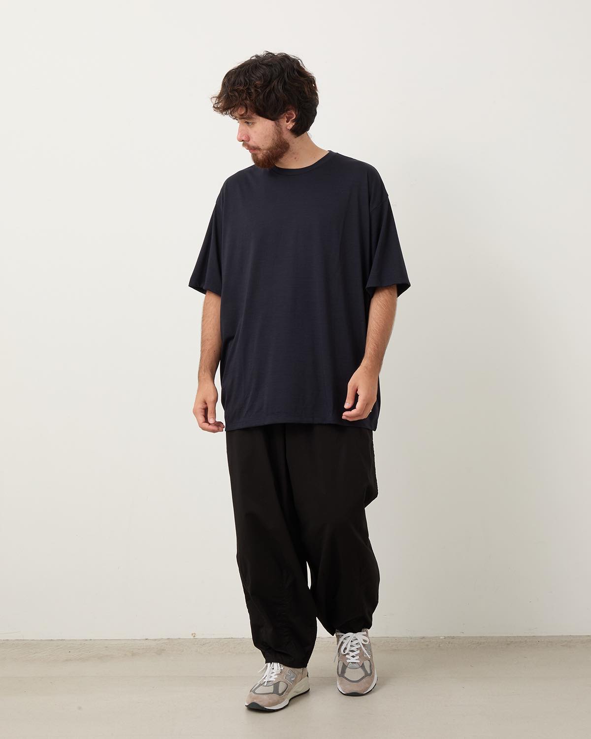 GARMENT DYED TYPEWRITER PARACHUTE PANTS