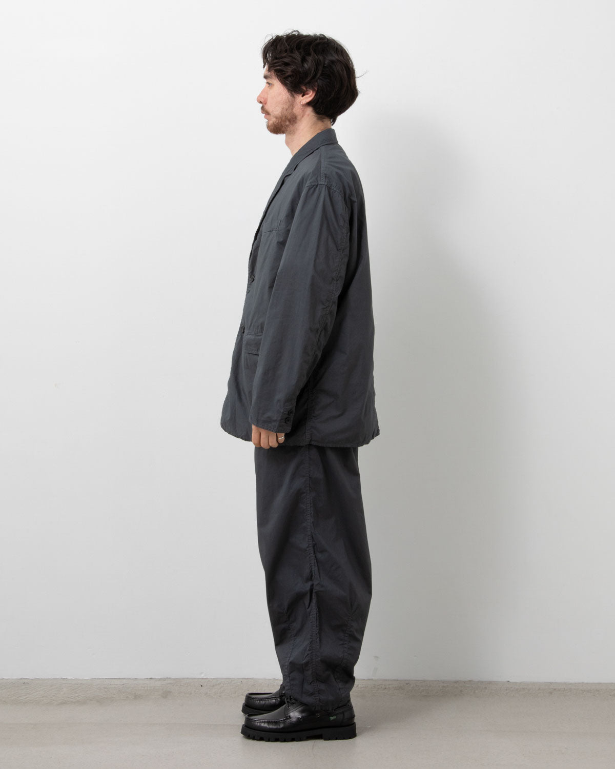 GARMENT DYED TYPEWRITER PARACHUTE PANTS