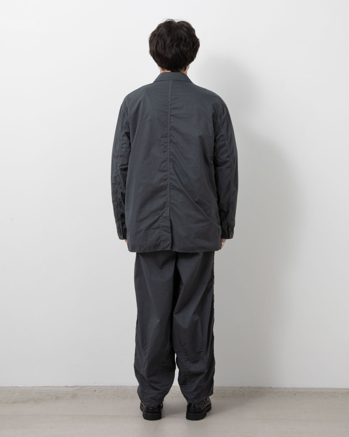 GARMENT DYED TYPEWRITER PARACHUTE PANTS
