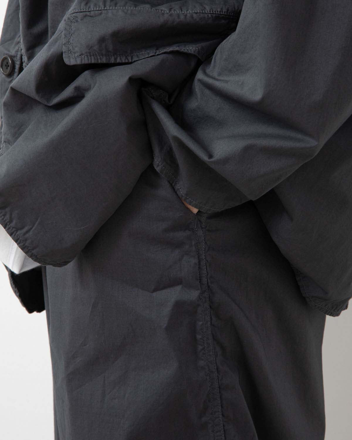 GARMENT DYED TYPEWRITER PARACHUTE PANTS