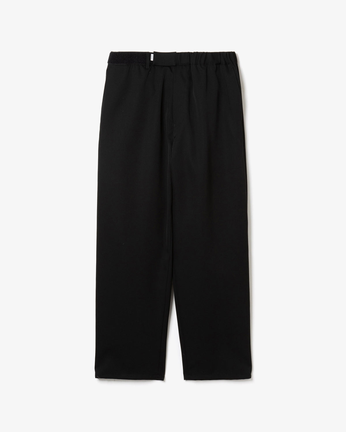 SCALE OFF WOOL WIDE TAPERED CHEF PANTS
