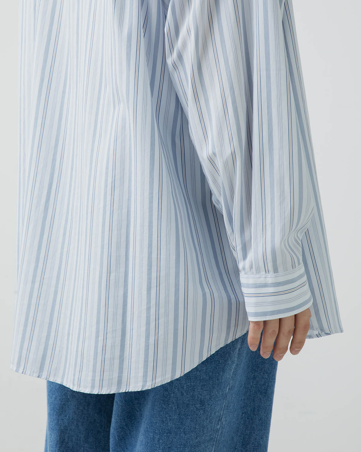 BROAD L/S OVERSIZED REGULAR COLLAR SHIRT