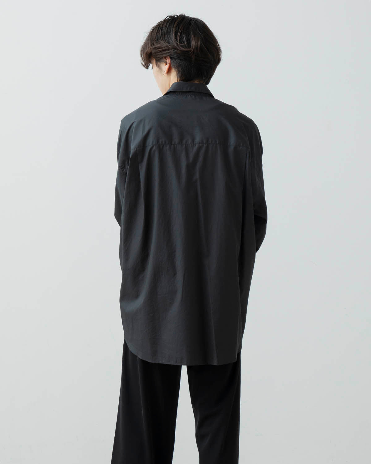 BROAD L/S OVERSIZED REGULAR COLLAR SHIRT